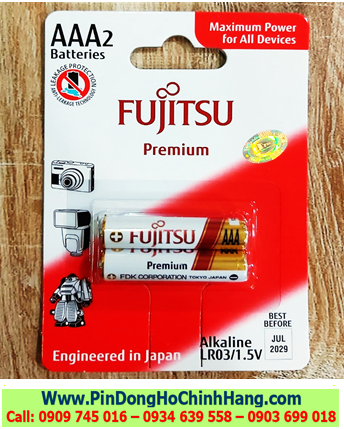 Pin AAA Fujitsu LR03(2B)FP